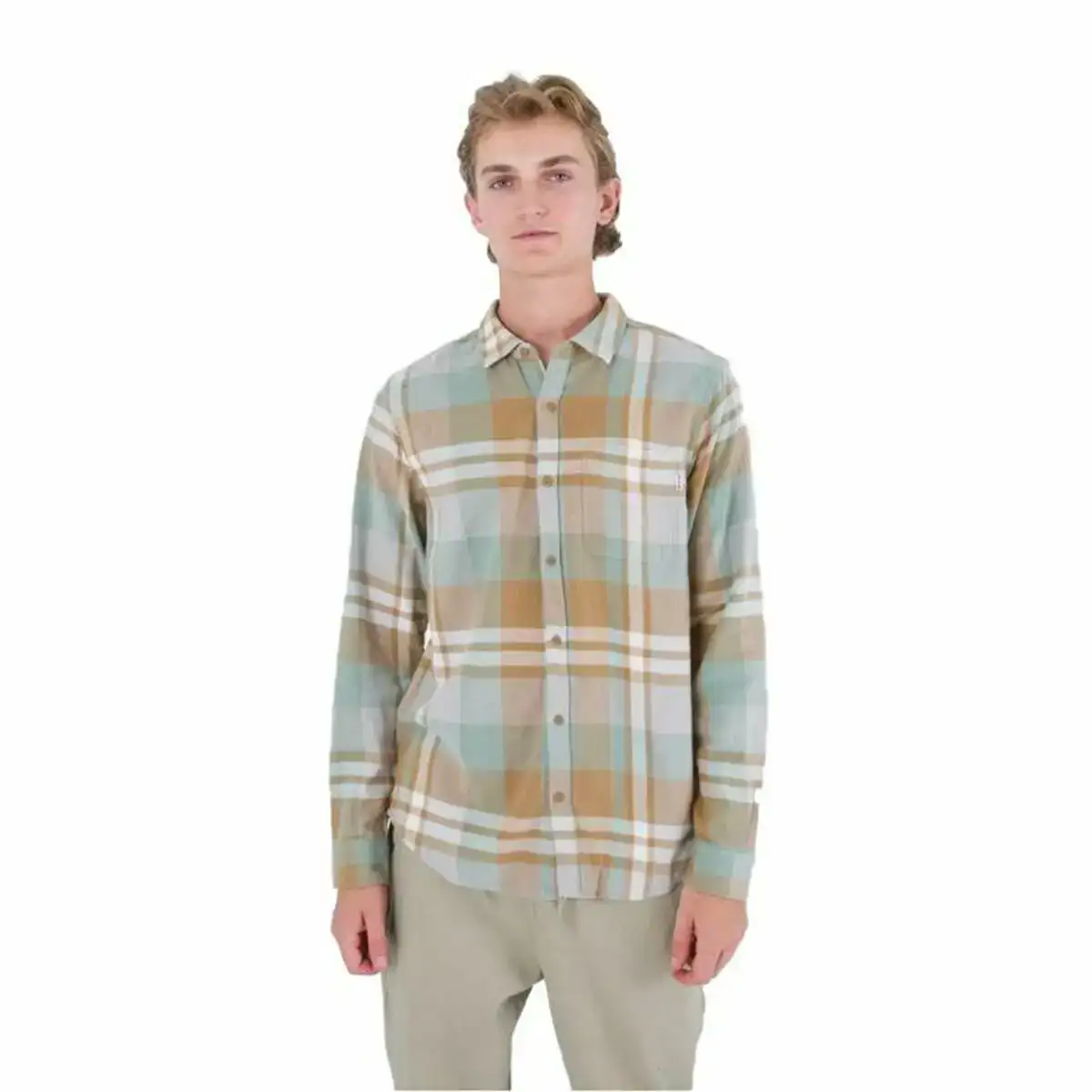 Chemise a manches longues homme hurley portland organic marron_7604. DIAYTAR COTE D'IVOIRE - Où la Tradition s'Harmonise avec le Moderne. Parcourez notre gamme diversifiée et choisissez des produits qui révèlent l'âme du Côte d'Ivoire.