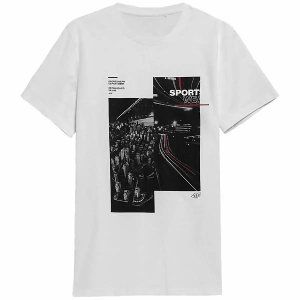Chemisette 4f sportswear blanc homme_8956. DIAYTAR COTE D'IVOIRE - L'Art de Vivre l'Élégance Accessible. Parcourez notre gamme variée et choisissez des produits qui ajoutent une touche de sophistication à votre style.