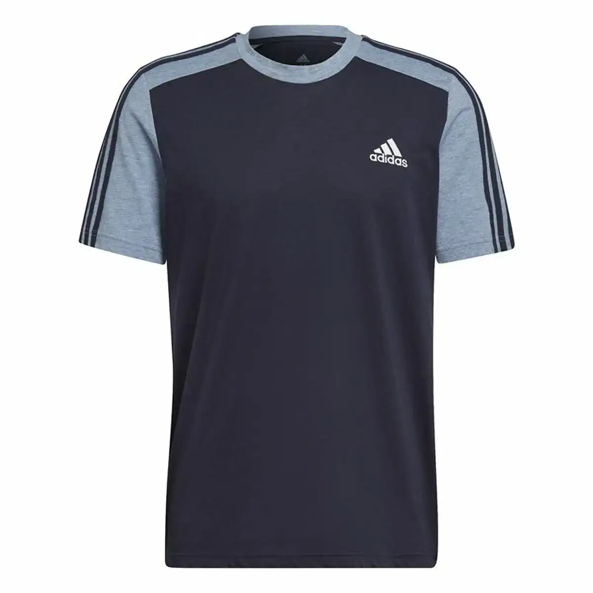 Chemisette adidas essentials melange bleu fonce_7708. DIAYTAR COTE D'IVOIRE - Votre Destination Shopping Inspirante. Explorez notre catalogue pour trouver des articles qui stimulent votre créativité et votre style de vie.