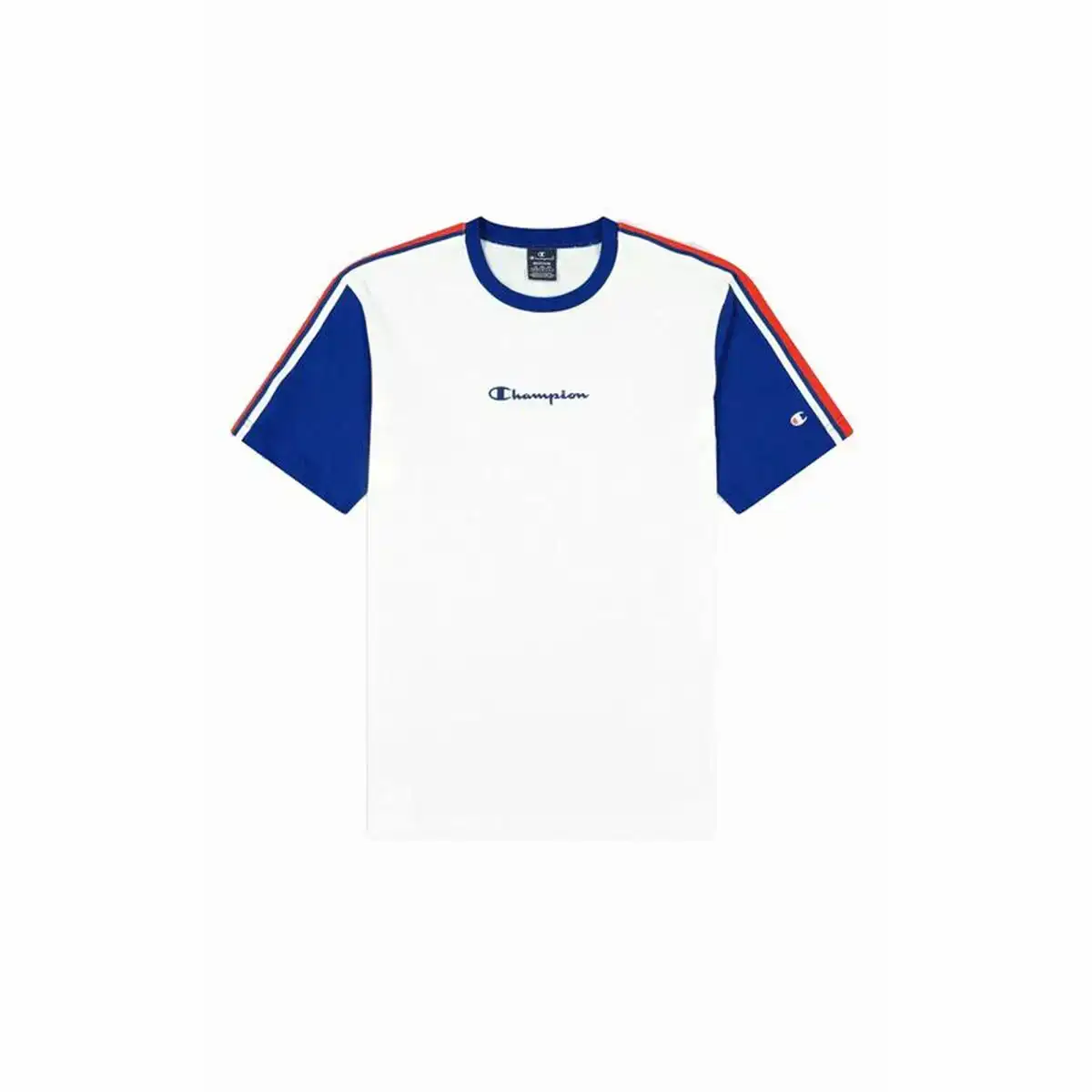 Chemisette champion crewneck blanc homme_8863. DIAYTAR COTE D'IVOIRE - Là où Choisir est un Acte d'Amour pour la Culture Côte d'Ivoireaise. Explorez notre gamme et choisissez des produits qui célèbrent la richesse de notre patrimoine.