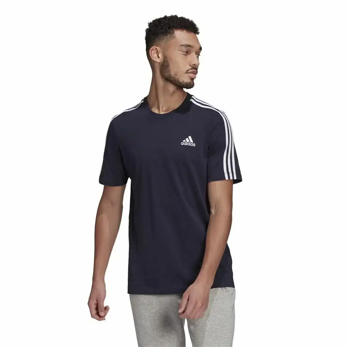 Chemisette essentials 3 bandas adidas legend ink bleu_2627. DIAYTAR COTE D'IVOIRE - Votre Passage vers l'Élégance Accessible. Parcourez notre boutique en ligne pour trouver des produits qui vous permettent d'allier style et économies.