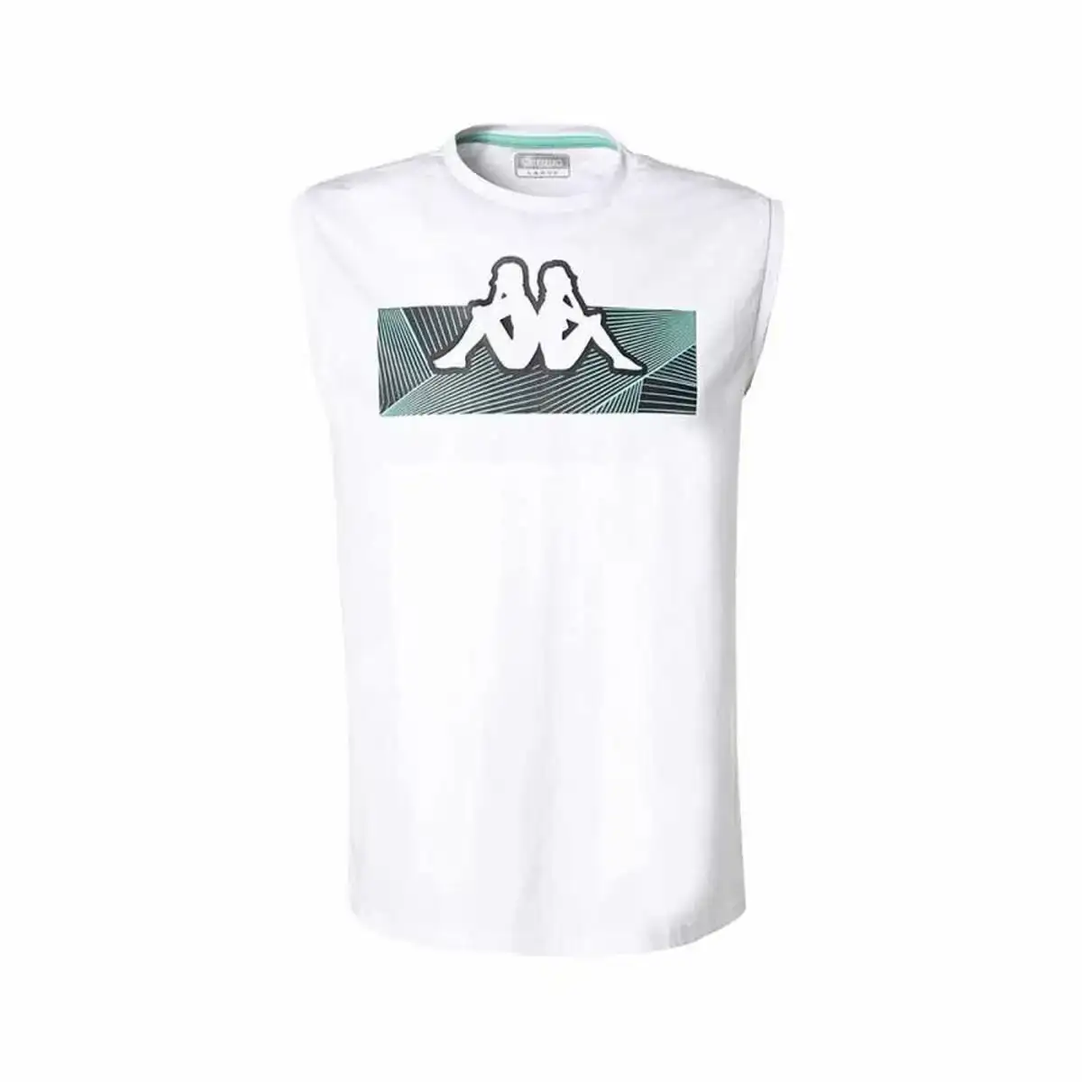 Chemisette kappa erfin graphik blanc homme_5018. DIAYTAR COTE D'IVOIRE - L'Art de Choisir, l'Art de S'émerveiller. Explorez notre boutique en ligne et choisissez des articles qui éveillent votre sens de l'émerveillement.