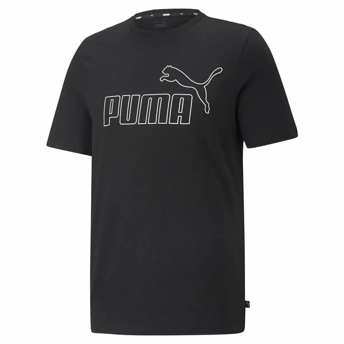 Chemisette puma essentials elevated noir homme_9156. DIAYTAR COTE D'IVOIRE - Où Choisir est un Voyage Cultuel. Explorez notre boutique en ligne et découvrez des produits qui célèbrent la richesse et la diversité culturelle du Côte d'Ivoire.
