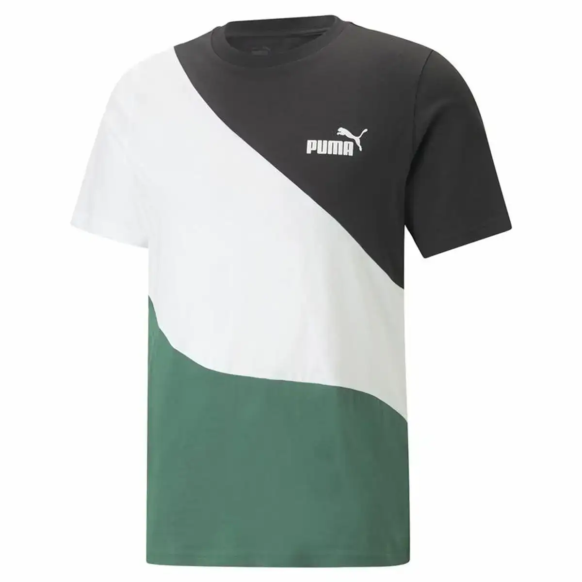 Chemisette puma power cat vert homme_9115. DIAYTAR COTE D'IVOIRE - Là où la Diversité Rencontre la Qualité. Parcourez notre gamme complète et trouvez des produits qui incarnent la richesse et l'unicité du Côte d'Ivoire.
