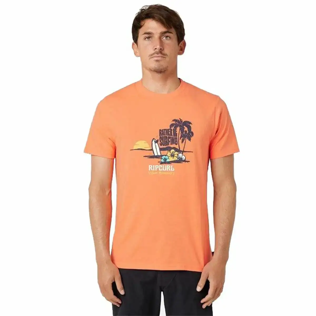 Chemisette rip curl framed orange homme_6766. DIAYTAR COTE D'IVOIRE - L'Art de Trouver ce que Vous Aimez. Plongez dans notre assortiment varié et choisissez parmi des produits qui reflètent votre style et répondent à vos besoins.