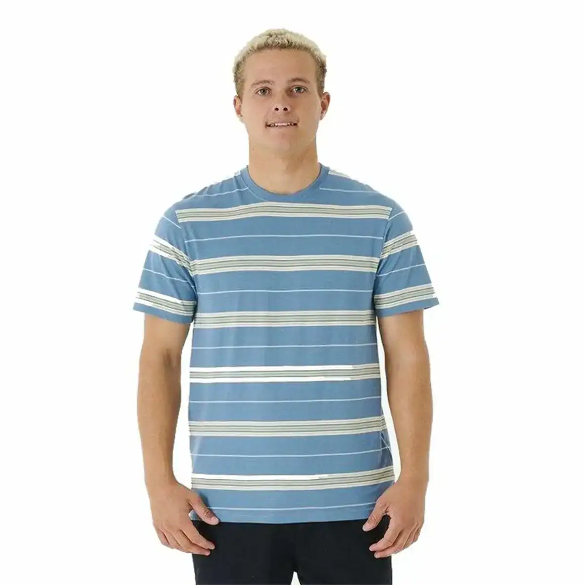 Chemisette rip curl surf revival stripe aigue marine homme_6350. DIAYTAR COTE D'IVOIRE - Là où l'Élégance Devient un Mode de Vie. Naviguez à travers notre gamme et choisissez des produits qui apportent une touche raffinée à votre quotidien.