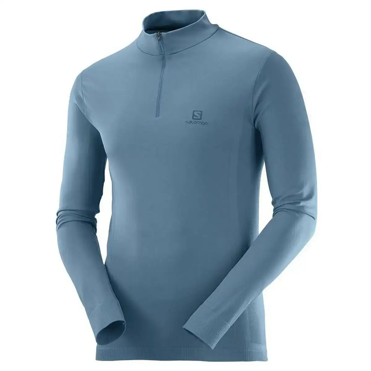 Chemisette salomon explore seamless half zip bleu clair_6709. Bienvenue chez DIAYTAR COTE D'IVOIRE - Votre Destination Shopping Complète! Découvrez une boutique en ligne généraliste au Côte d'Ivoire offrant une vaste gamme de produits, allant des vêtements aux gadgets électroniques, en passant par l'artisanat local.