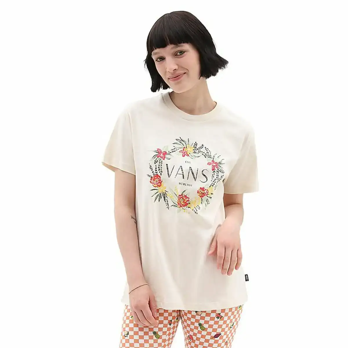 Chemisette vans wreath of flowers bff tee b _3533. DIAYTAR COTE D'IVOIRE - Votre Boutique en Ligne, Votre Choix Illimité. Parcourez nos rayons et découvrez des produits qui vous inspirent, de la mode à la maison et bien plus.
