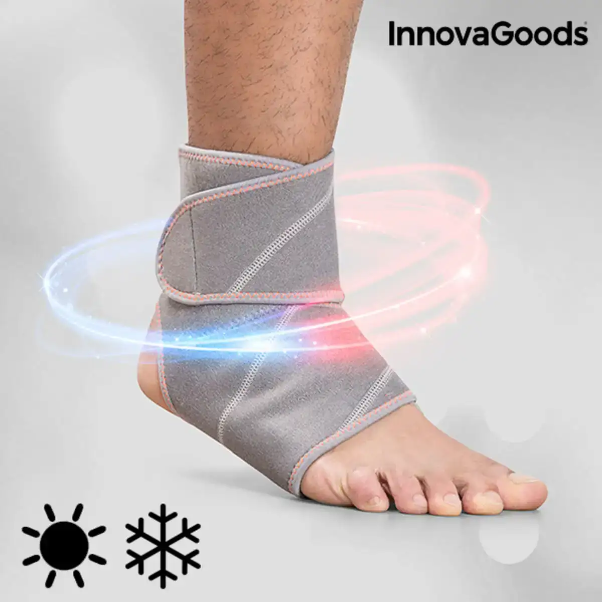 Chevillere en gel avec effet froid et chaud innovagoods wralief taille unique reconditionne b _9795. DIAYTAR COTE D'IVOIRE - Où la Mode et le Confort se Rencontrent. Plongez dans notre univers de produits et trouvez des articles qui vous habillent avec style et aisance.