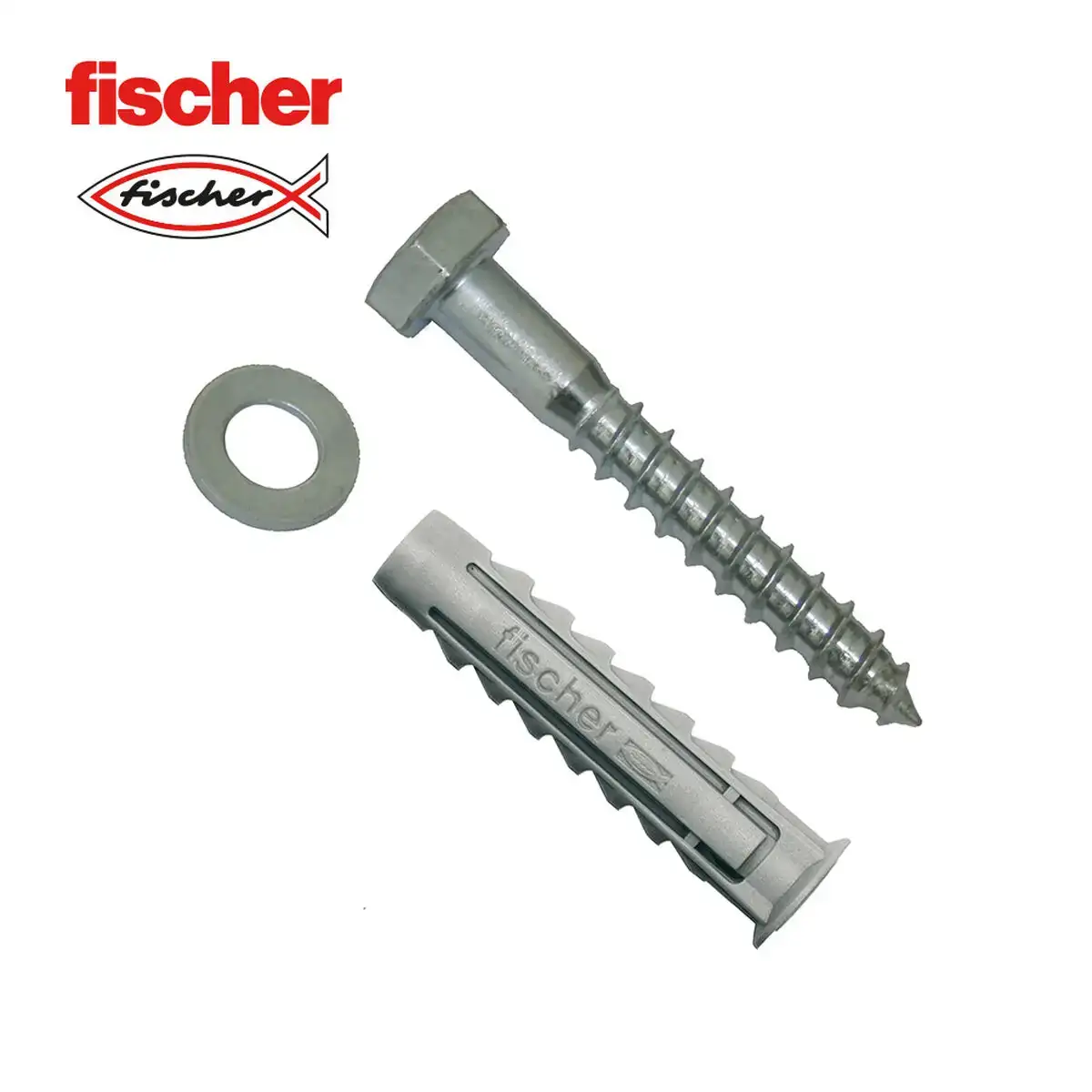 Chevilles et vis fischer 535512 chevilles et vis 2 unites 10 x 80 mm _5338. DIAYTAR COTE D'IVOIRE - Où Choisir est un Acte d'Amour pour le Côte d'Ivoire. Explorez notre boutique en ligne et choisissez des articles qui célèbrent la culture et l'artisanat du pays.