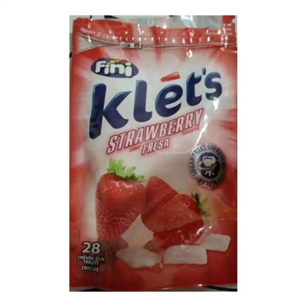 Chewing gum fini fraise 28 uds _7501. DIAYTAR COTE D'IVOIRE - Où Chaque Sélection est une Victoire. Découvrez notre boutique en ligne et trouvez des articles qui vous rendent la vie plus belle, un choix à la fois.