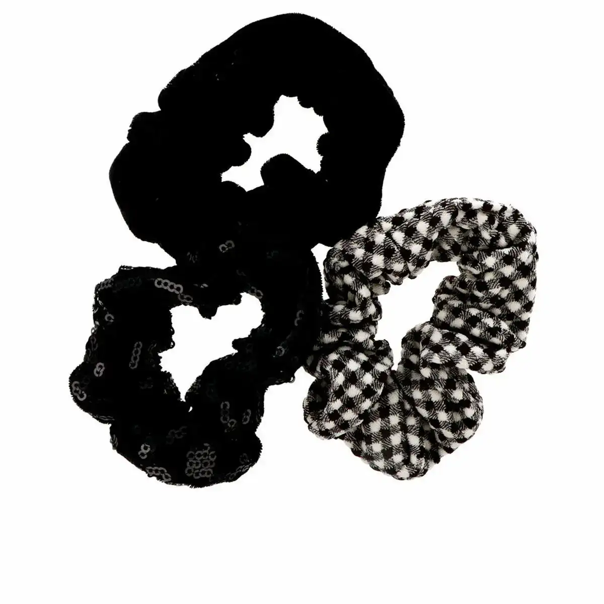 Chouchous inca noir 3 pieces _7135. DIAYTAR COTE D'IVOIRE - Votre Destination Shopping de Confiance. Naviguez à travers notre boutique en ligne et profitez d'une sélection soigneusement choisie de produits qui répondent à toutes vos exigences.