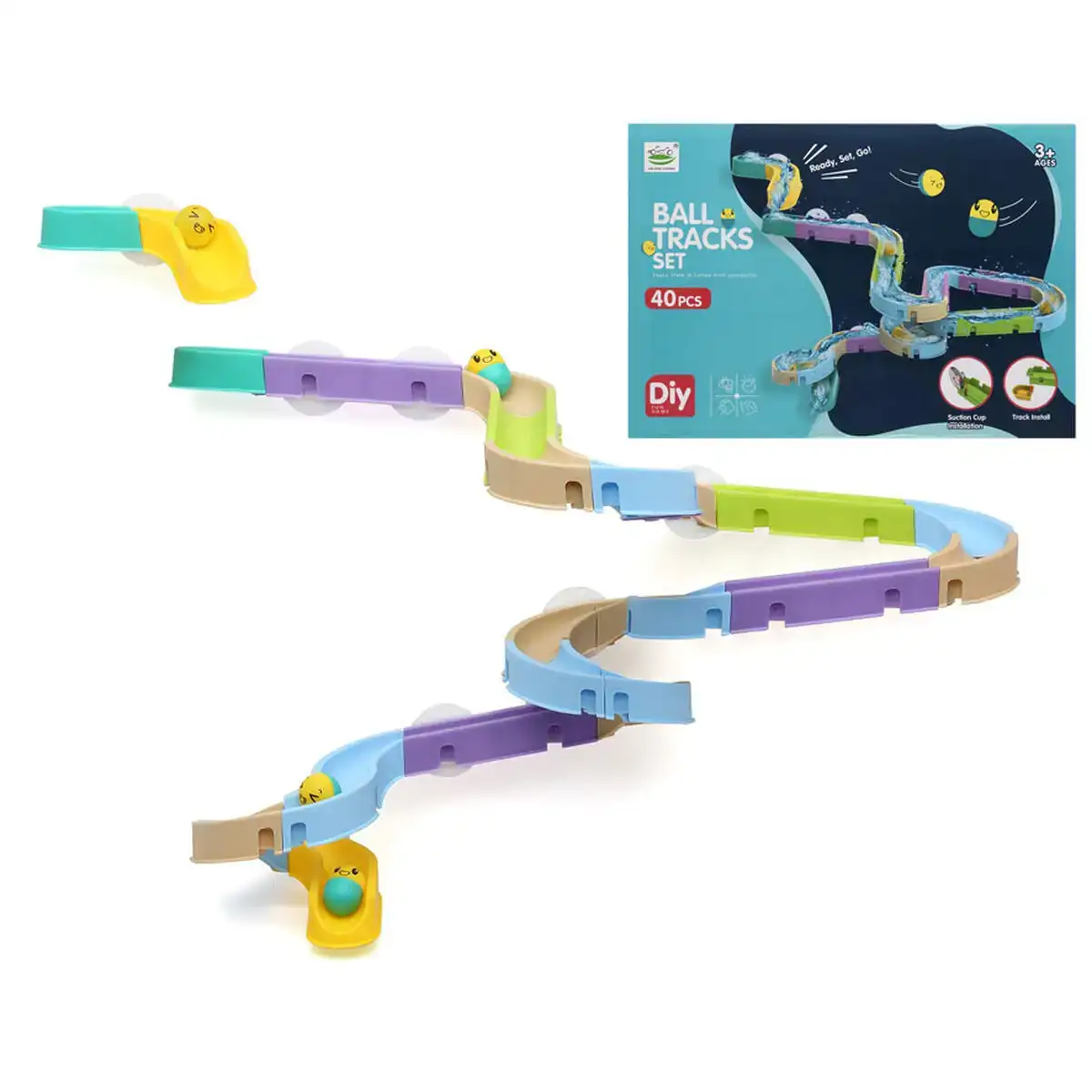 Circuit de construction ball tracks set 40 pieces_1964. Plongez dans l'Expérience DIAYTAR COTE D'IVOIRE - Où Chaque Produit a une Histoire. Explorez notre boutique en ligne pour trouver des articles qui incarnent la passion et la créativité du Côte d'Ivoire.