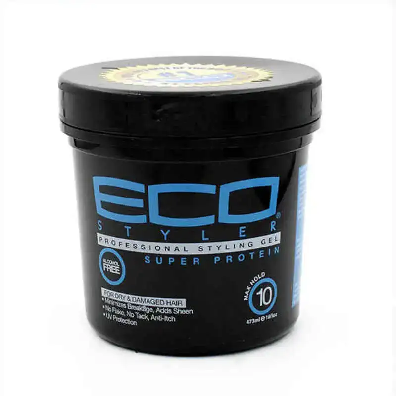 Cire eco styler styling gel super protein 473 ml _6980. DIAYTAR COTE D'IVOIRE - Là où le Shopping Devient une Expérience. Naviguez à travers notre catalogue diversifié et découvrez des produits qui ajoutent de la couleur et de la passion à votre vie.