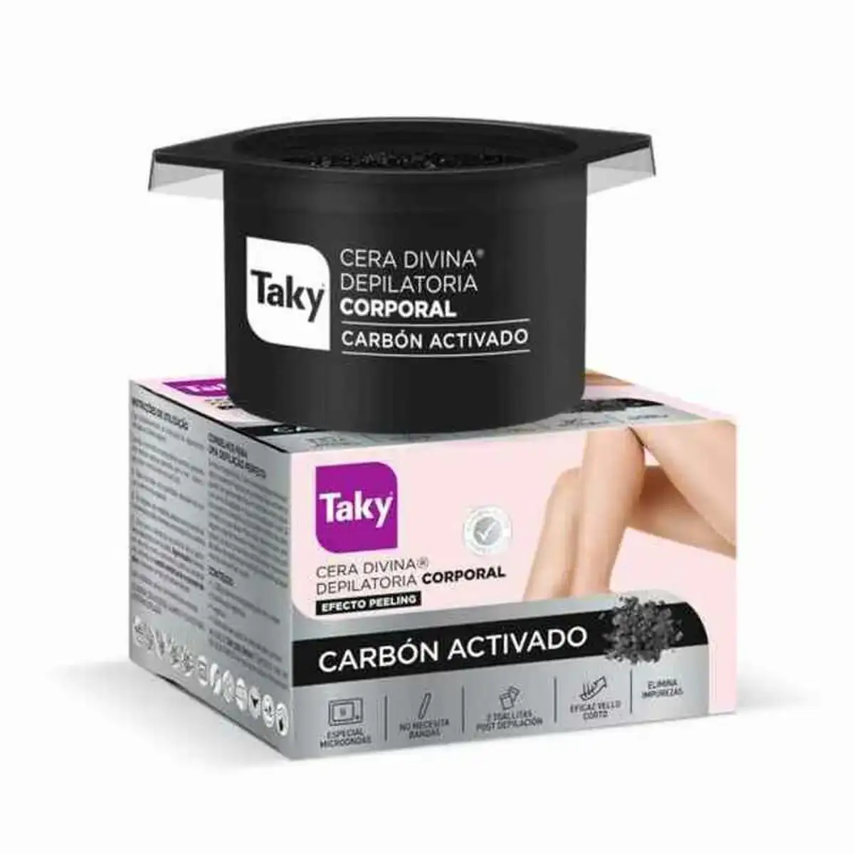 Cire epilatoires corporelle carbon activado taky 300 ml _3773. DIAYTAR COTE D'IVOIRE - Là où Chaque Clic Compte. Parcourez notre boutique en ligne et laissez-vous guider vers des trouvailles uniques qui enrichiront votre quotidien.
