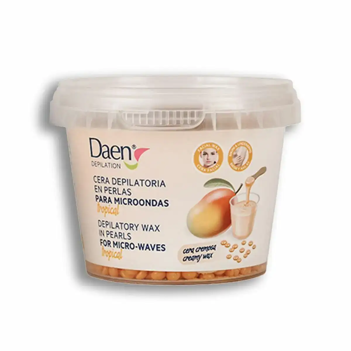 Cire epilatoires corporelle daen tropical 100 g_4367. DIAYTAR COTE D'IVOIRE - Où Choisir est un Voyage Cultuel. Explorez notre boutique en ligne et découvrez des produits qui célèbrent la richesse et la diversité culturelle du Côte d'Ivoire.