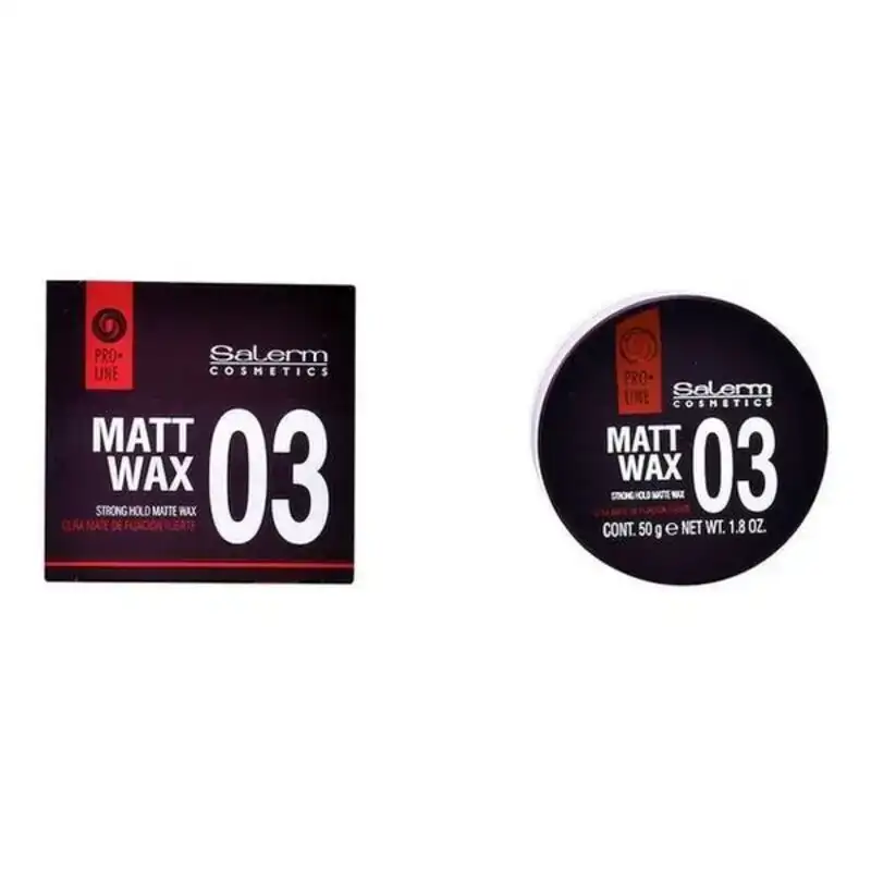 Cire tenue ferme matt wax salerm 50 g _2428. DIAYTAR COTE D'IVOIRE - Votre Escapade Shopping Virtuelle. Explorez notre boutique en ligne et dénichez des trésors qui évoquent la culture et le savoir-faire sénégalais, un clic à la fois.