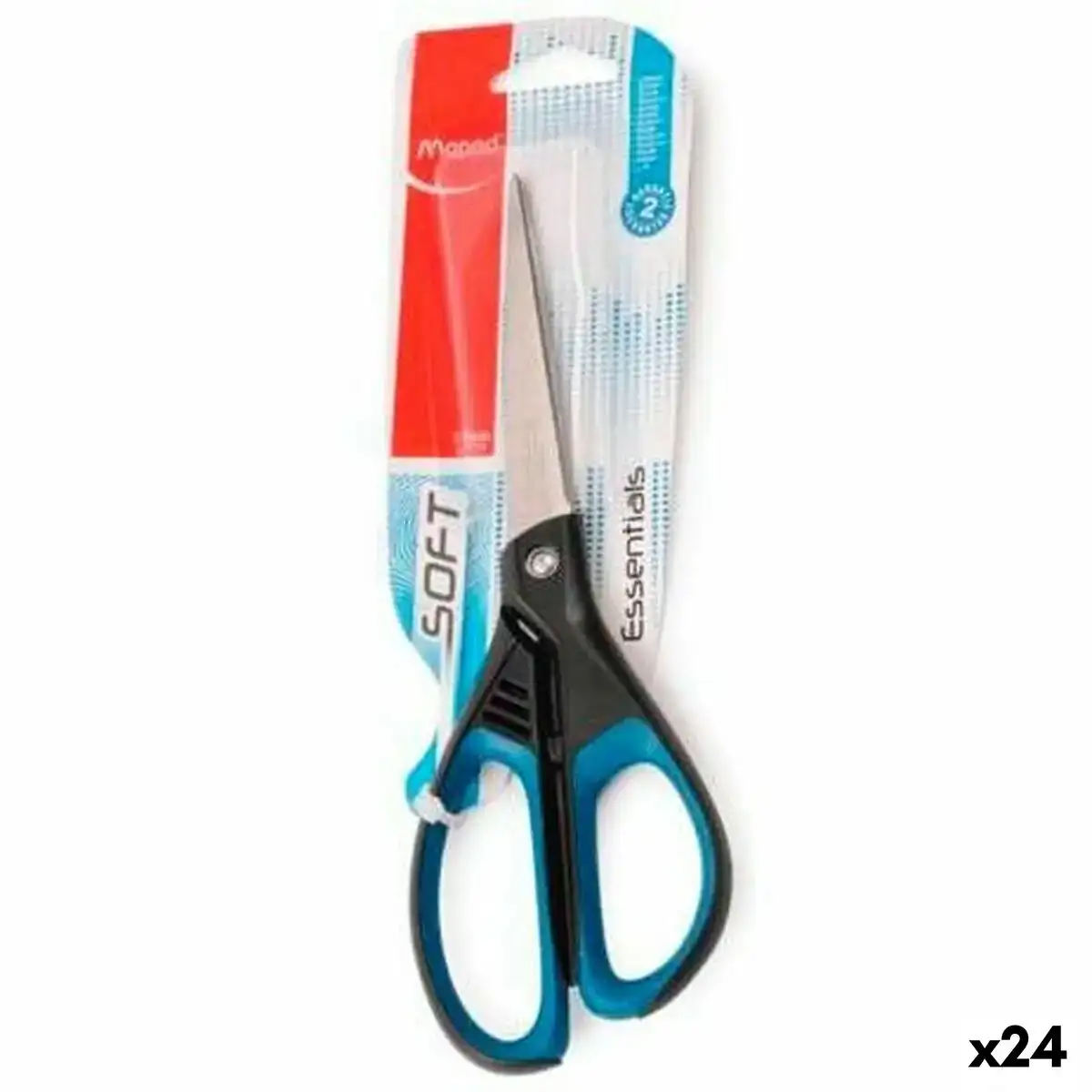 Ciseaux maped essentials soft e4683 noir bleu acier inoxydable 21 cm 24 unites _5911. Bienvenue chez DIAYTAR COTE D'IVOIRE - Où Votre Shopping Prend Vie. Découvrez notre univers et dénichez des trésors qui ajoutent de la couleur à votre quotidien.