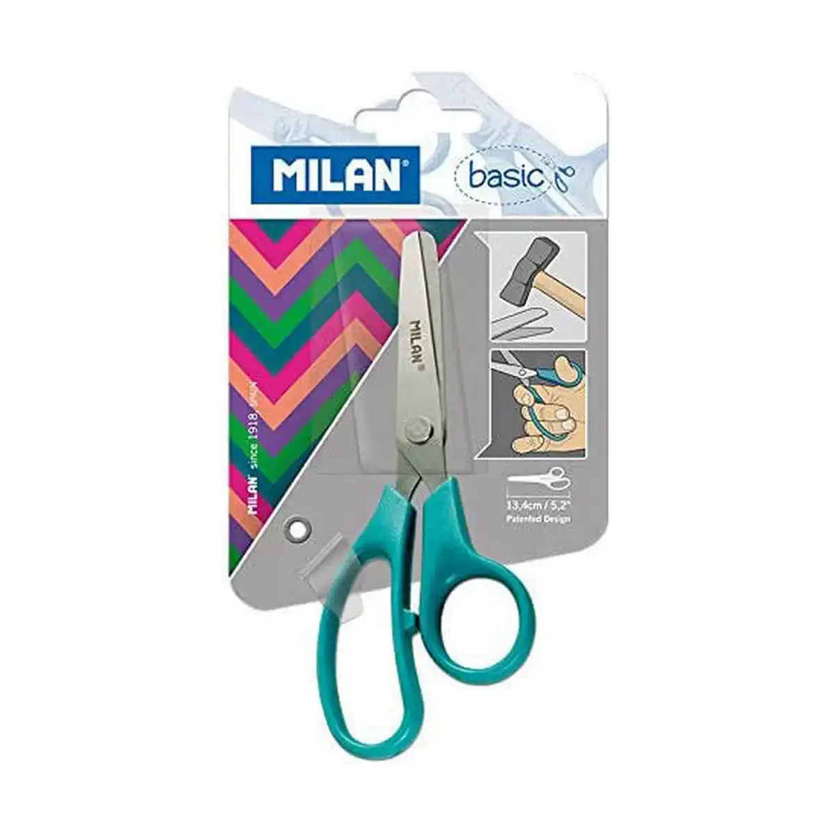 Ciseaux milan basic scolaire 13 3 cm_1551. DIAYTAR COTE D'IVOIRE - Votre Univers Shopping Éclectique. Explorez nos offres variées et découvrez des articles qui embrassent la diversité et la polyvalence de vos besoins.