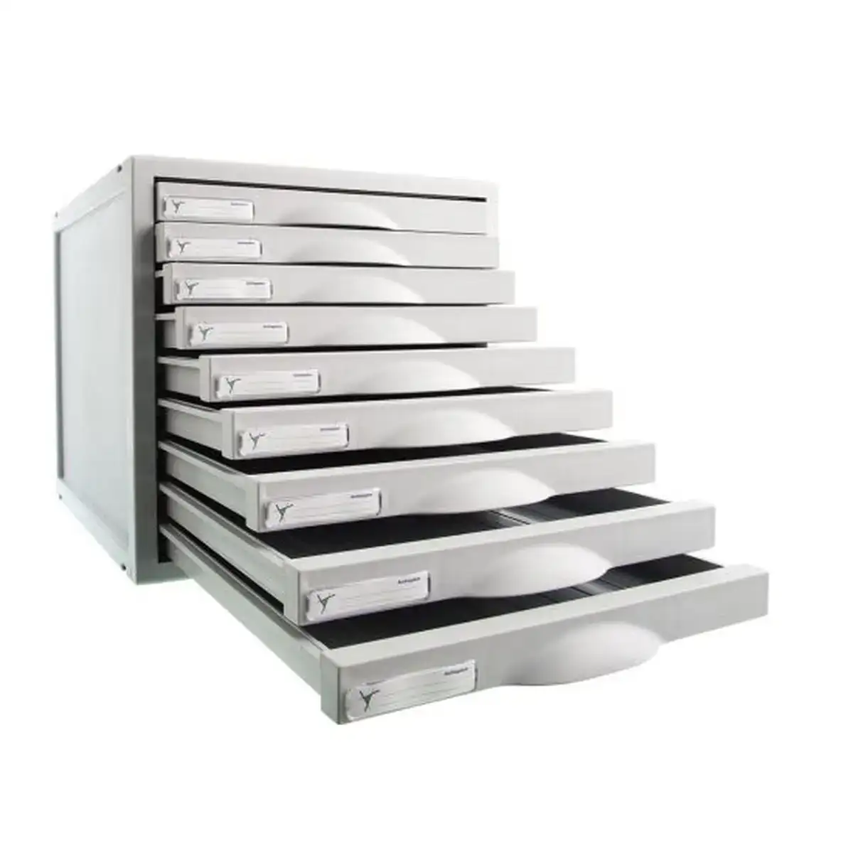 Classeur modulaire archivo 2000 archisystem 9 tiroirs gris plastique 35 6 x 31 6 x 20 3 cm_3813. DIAYTAR COTE D'IVOIRE - Où Chaque Produit a sa Place. Parcourez notre catalogue et choisissez des articles qui s'intègrent parfaitement à votre style et à votre espace.