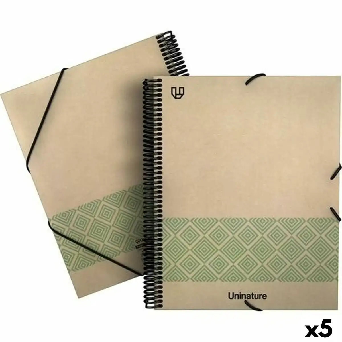 Classeur unipapel uninature marron vert 40 housses a4 5 unites _7754. DIAYTAR COTE D'IVOIRE - Votre Plateforme Shopping, Votre Choix Éclairé. Explorez nos offres et choisissez des articles de qualité qui reflètent votre style et vos valeurs.