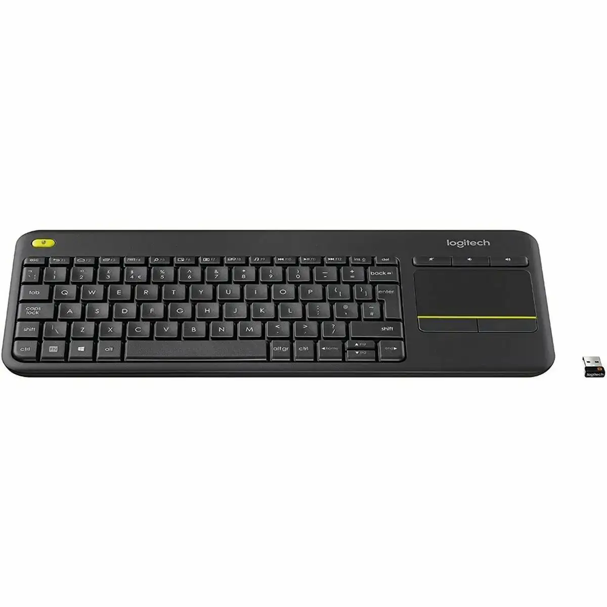 Clavier avec pave tactile logitech 920 007129 sans fil azerty francais noir reconditionne b _5677. Bienvenue sur DIAYTAR COTE D'IVOIRE - Où Chaque Produit a son Histoire. Découvrez notre sélection unique et choisissez des articles qui racontent la richesse culturelle et artistique du Côte d'Ivoire.