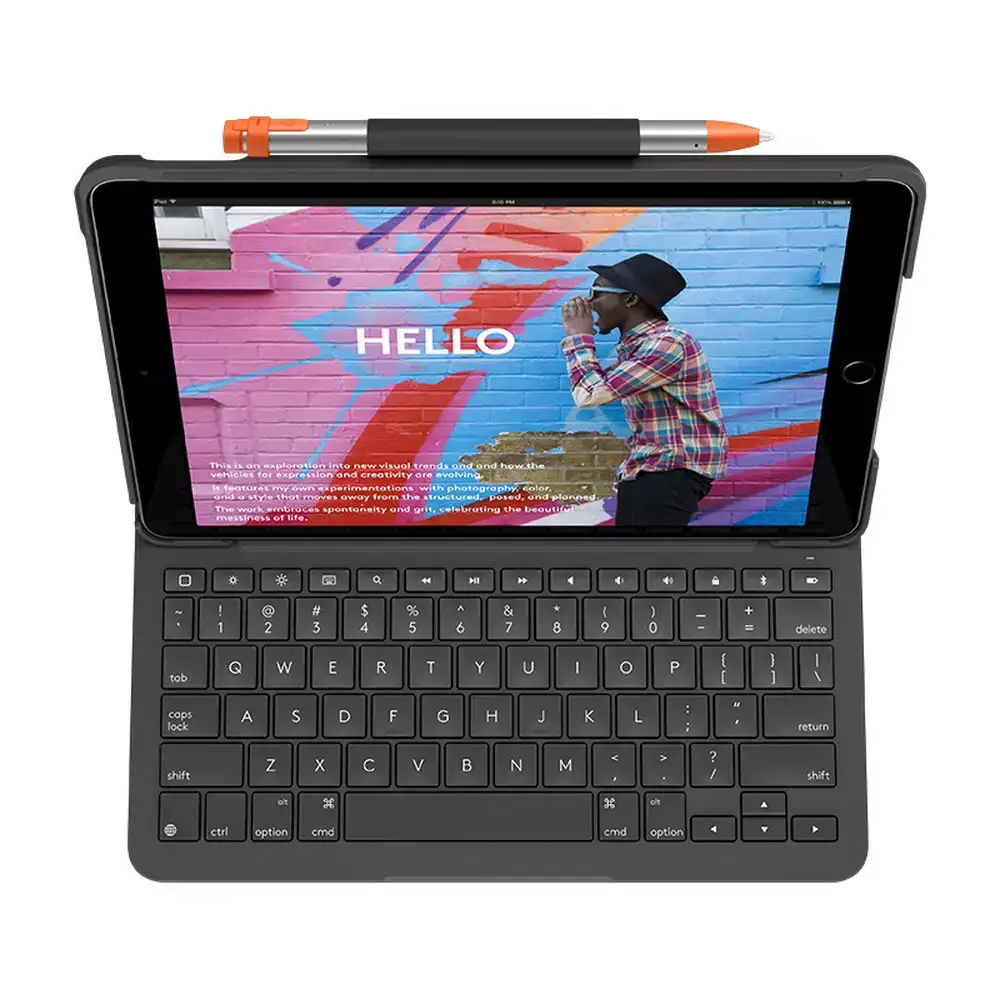 Clavier bluetooth avec support pour tablette logitech 920 009478 ipad 7_3114. Bienvenue chez DIAYTAR COTE D'IVOIRE - Où Chaque Détail Fait la Différence. Découvrez notre sélection méticuleuse et choisissez des articles qui répondent à vos exigences.