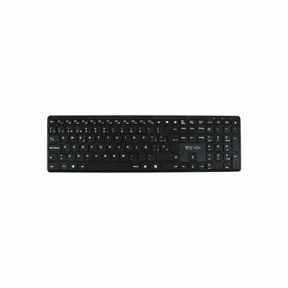 Clavier bluetooth v7 kw550esbt espagnol qwerty espagnol noir_7268. DIAYTAR COTE D'IVOIRE - Là où Chaque Produit Évoque une Émotion. Parcourez notre catalogue et choisissez des articles qui vous touchent et qui enrichissent votre expérience.
