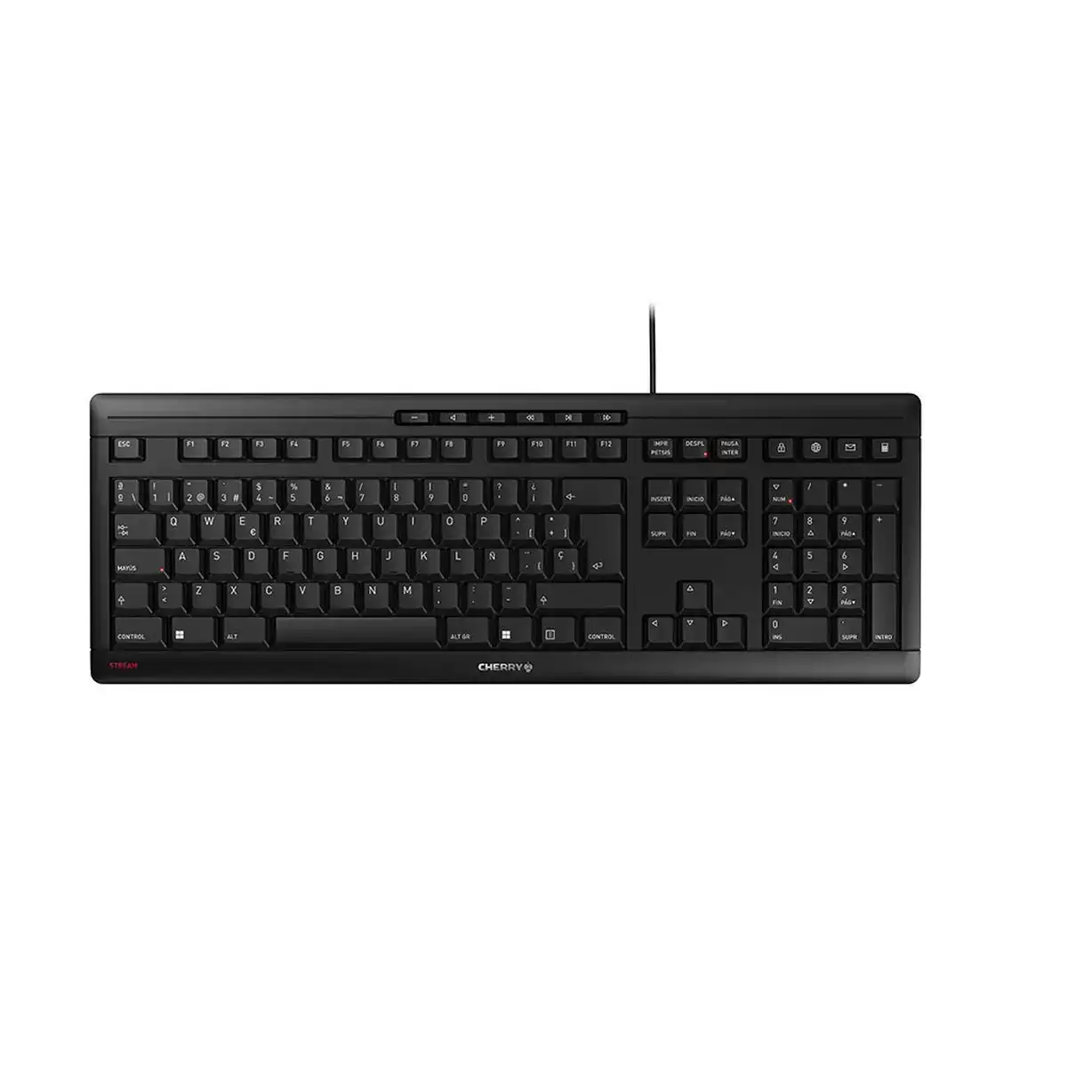Clavier cherry jk 8500es 2 espagnol qwerty noir espagnol qwerty_1015. DIAYTAR COTE D'IVOIRE - Où Choisir Devient une Expression de Soi. Découvrez notre boutique en ligne et trouvez des articles qui révèlent votre personnalité et votre style.