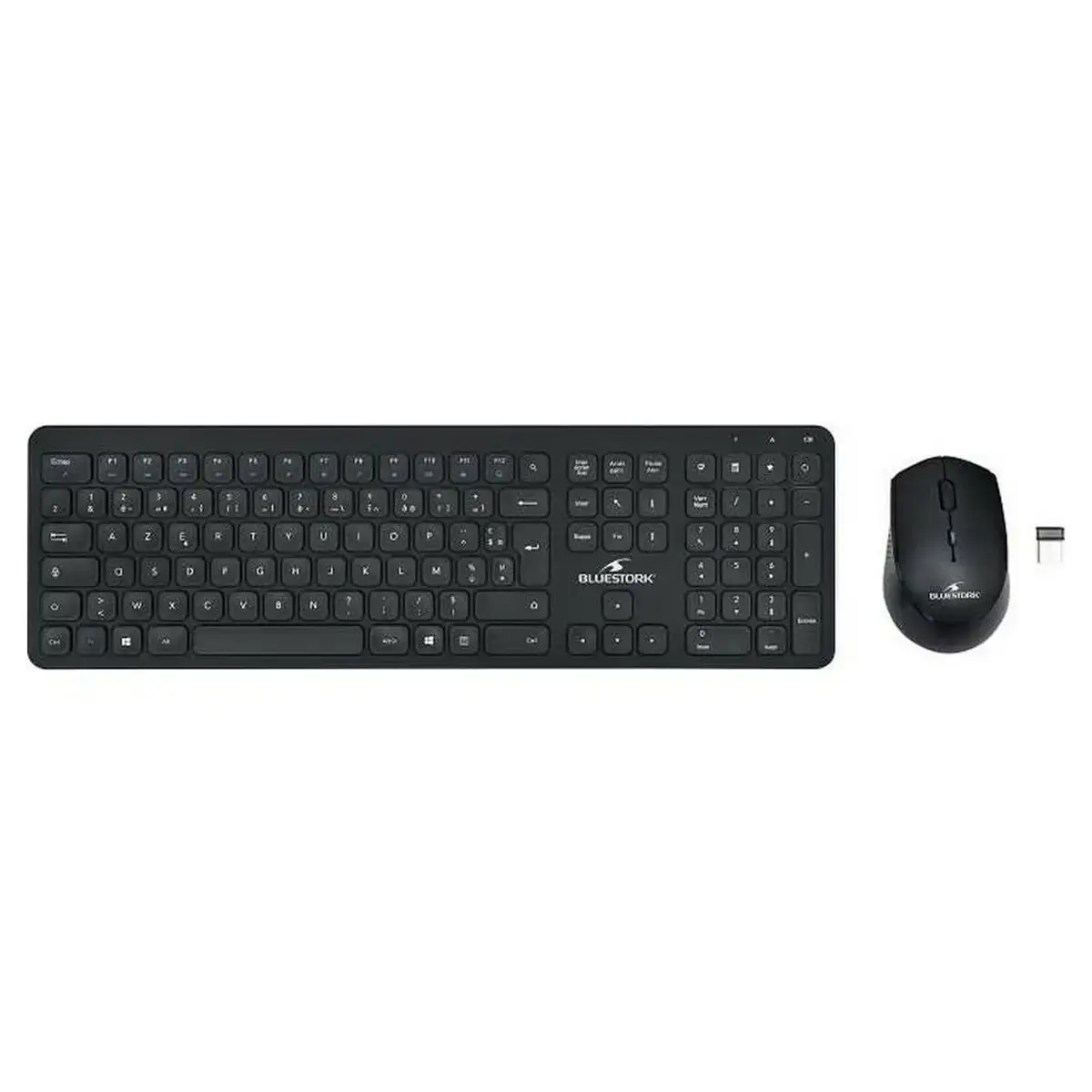 Clavier et souris bluestork easy slim azerty noir francais_2383. DIAYTAR COTE D'IVOIRE - Là où la Qualité se Marque d'une Touche Côte d'Ivoireaise. Naviguez à travers notre boutique en ligne et choisissez des produits qui allient excellence et tradition.