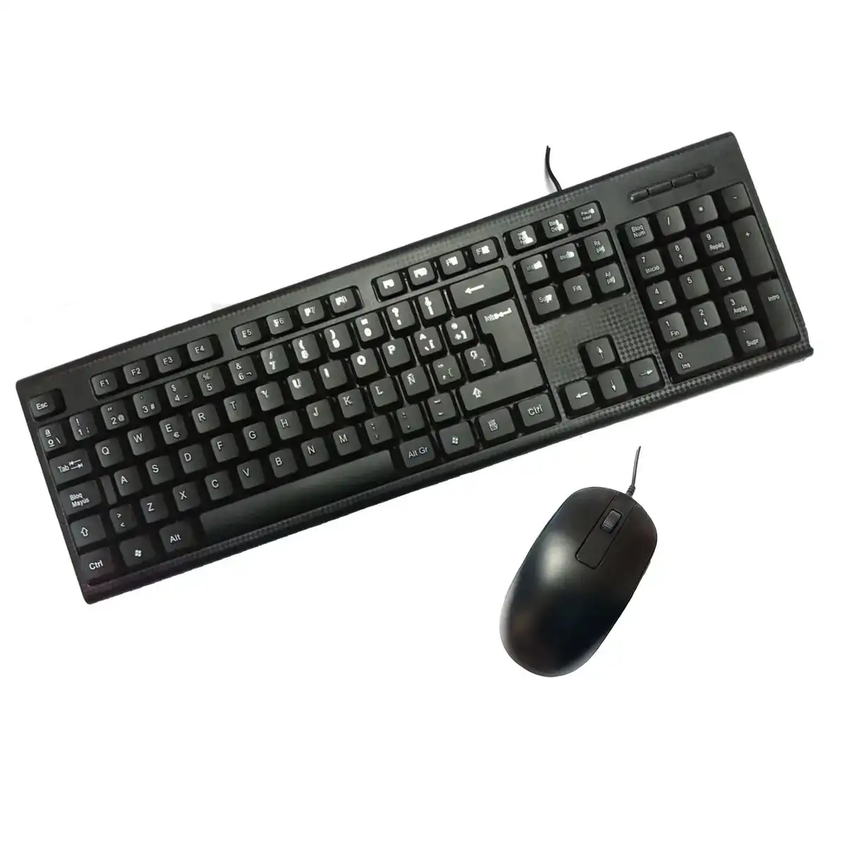 Clavier et souris coolbox pcc ktr 001 espagnol qwerty_1235. Bienvenue chez DIAYTAR COTE D'IVOIRE - Où Choisir Rime avec Découvrir. Plongez dans notre catalogue et trouvez des produits qui révèlent la diversité et la richesse culturelle du Côte d'Ivoire.