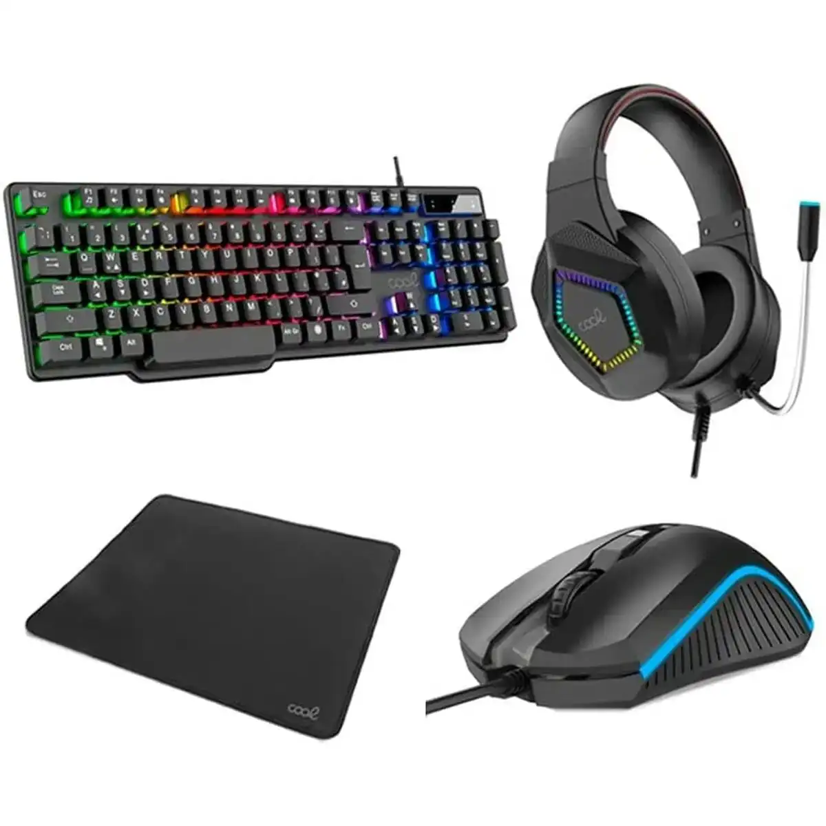 Clavier et souris gaming cool town pack gaming espagnol qwerty_9418. DIAYTAR COTE D'IVOIRE - Où Choisir Devient une Expérience Personnalisée. Explorez notre boutique en ligne pour découvrir des produits qui s'adaptent à votre style et à votre essence.