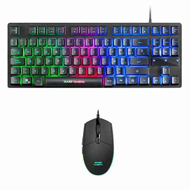Clavier et souris gaming mars gaming mcptkles 3200 dpi rgb noir espagnol qwerty reconditionne a _6878. DIAYTAR COTE D'IVOIRE - Votre Plateforme Shopping, Votre Choix Éclairé. Explorez nos offres et choisissez des articles de qualité qui reflètent votre style et vos valeurs.