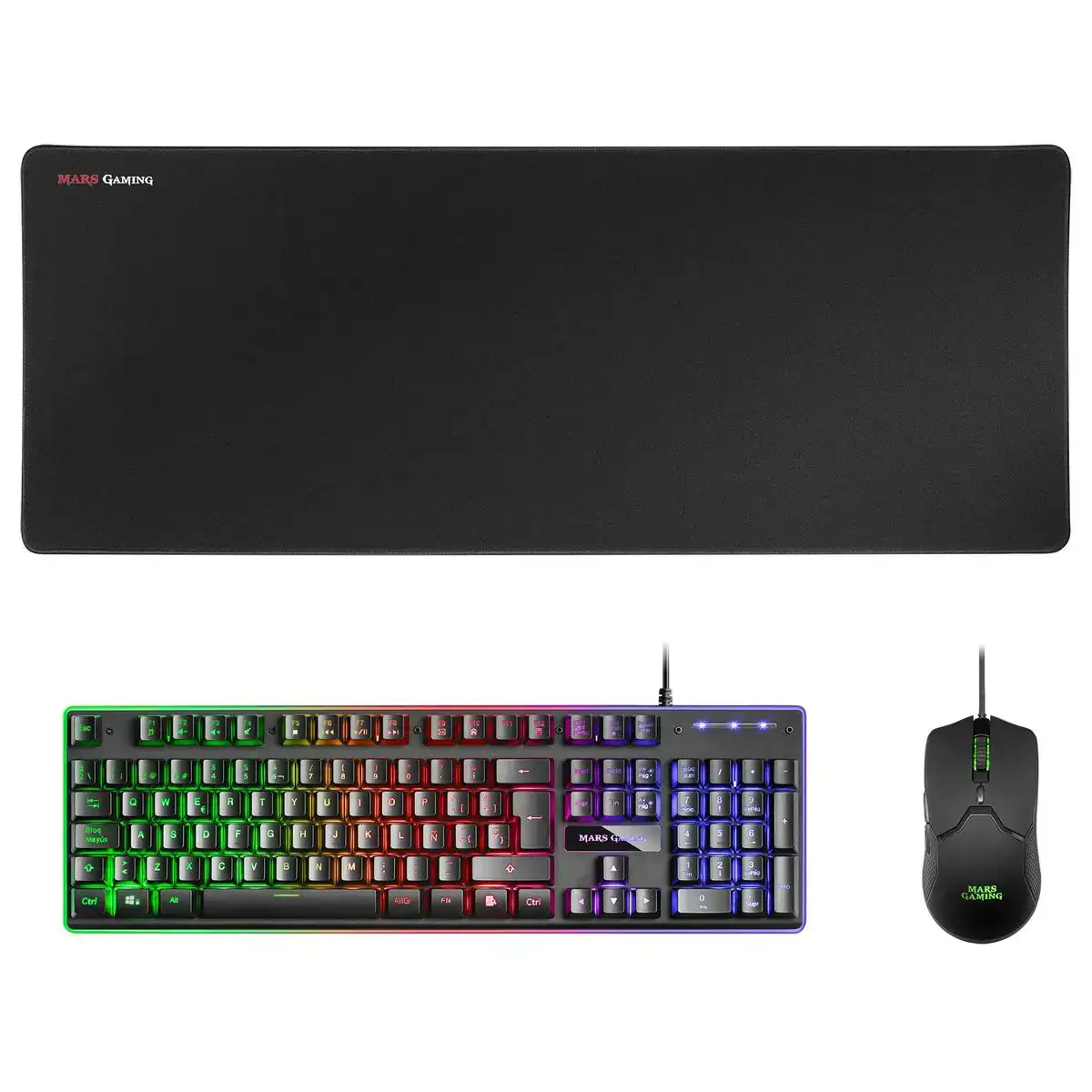 Clavier et souris gaming mars gaming mcpxbes noir espagnol qwerty_8238. DIAYTAR COTE D'IVOIRE - L'Écrin de Vos Désirs Shopping. Parcourez notre boutique en ligne et explorez des produits minutieusement choisis pour répondre à vos envies les plus exigeantes.