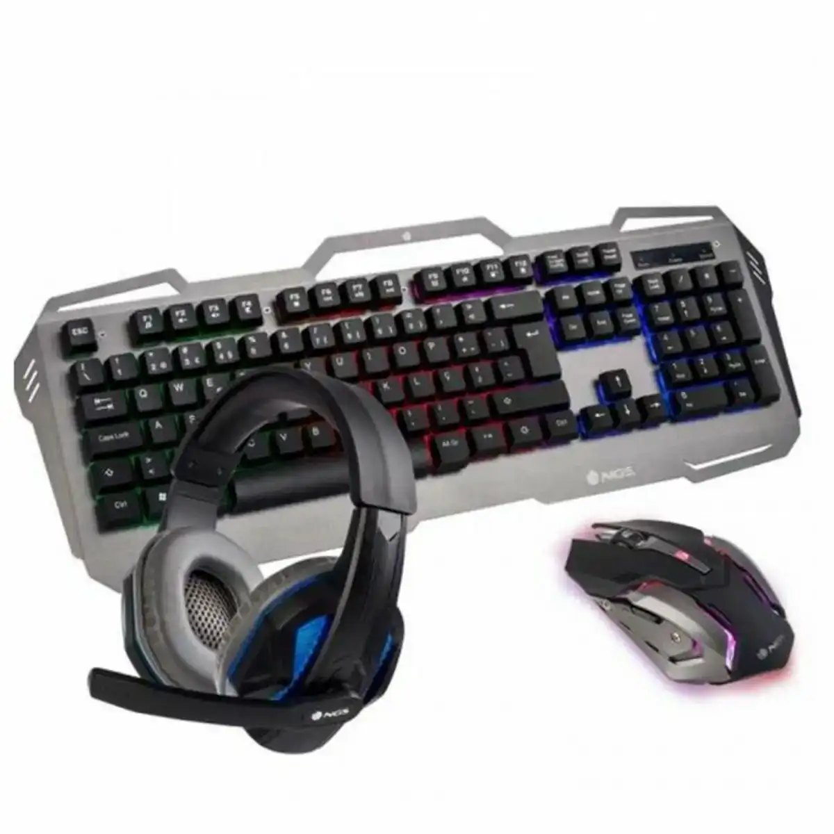 Clavier et souris gaming ngs ngs gaming 0082 led 2400 dpi gris_6681. DIAYTAR COTE D'IVOIRE - Votre Passage vers le Raffinement. Plongez dans notre univers de produits exquis et choisissez des articles qui ajoutent une touche de sophistication à votre vie.