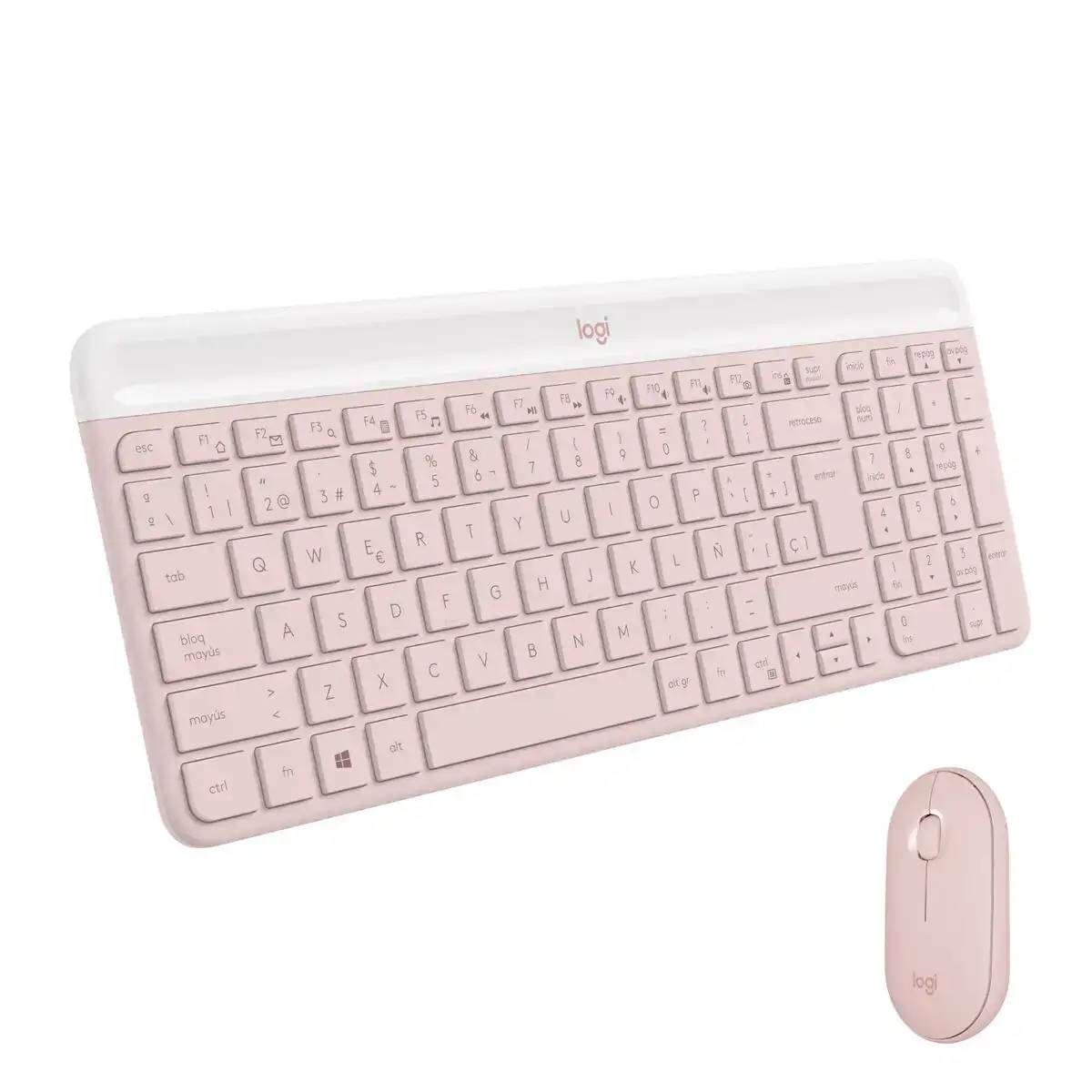 Clavier et souris logitech mk470 slim combo rose espagnol qwerty_8233. Bienvenue sur DIAYTAR COTE D'IVOIRE - Où Chaque Produit a son Histoire. Découvrez notre sélection unique et choisissez des articles qui racontent la richesse culturelle et artistique du Côte d'Ivoire.