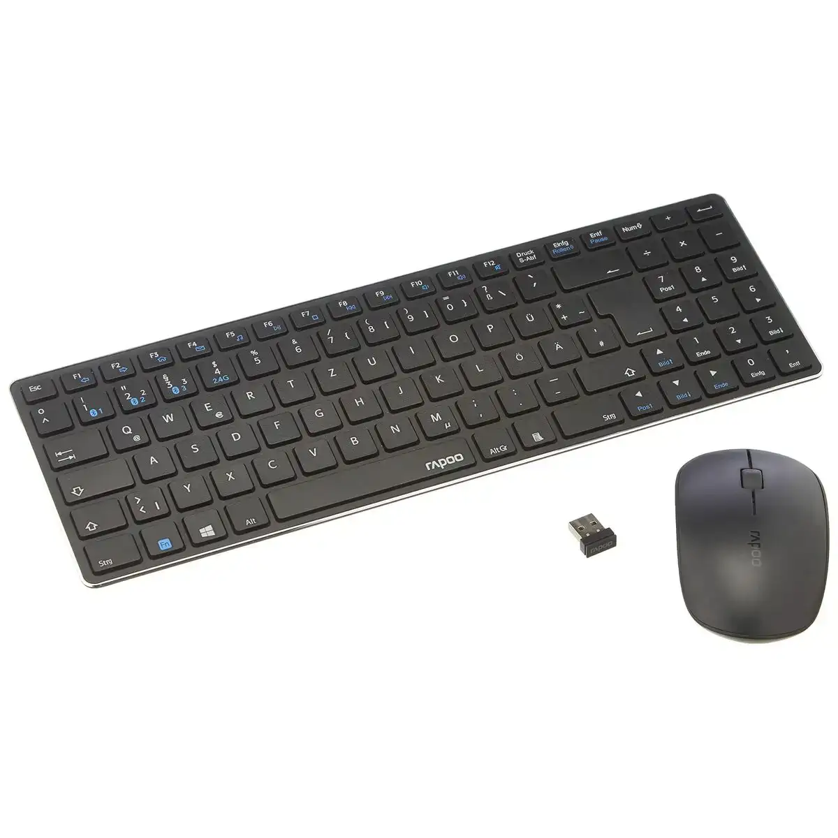 Clavier et souris rapoo 9300m noir qwertz allemand reconditionne b _3651. Bienvenue chez DIAYTAR COTE D'IVOIRE - Où Choisir est une Invitation au Voyage. Explorez notre boutique en ligne et découvrez des produits qui vous transportent dans l'univers du Côte d'Ivoire.