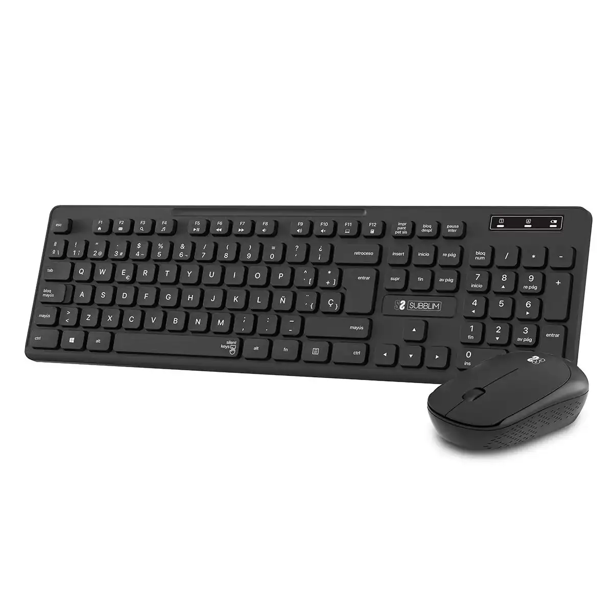 Clavier et souris sans fil subblim teclado ergonomico y raton combo business slim silencioso inalambrico 2 4g_8252. DIAYTAR COTE D'IVOIRE - Où Choisir Devient une Expérience Personnalisée. Explorez notre boutique en ligne pour découvrir des produits qui s'adaptent à votre style et à votre essence.
