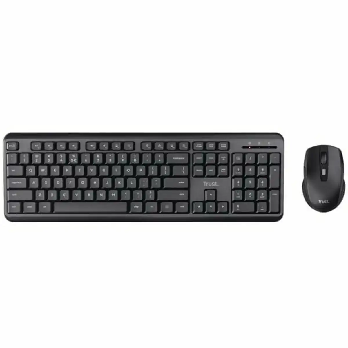 Clavier et souris sans fil trust ymo espagnol qwerty noir_1208. DIAYTAR COTE D'IVOIRE - L'Essence de la Tradition et de la Modernité réunies. Explorez notre plateforme en ligne pour trouver des produits authentiques du Côte d'Ivoire, tout en découvrant les dernières tendances du monde moderne.