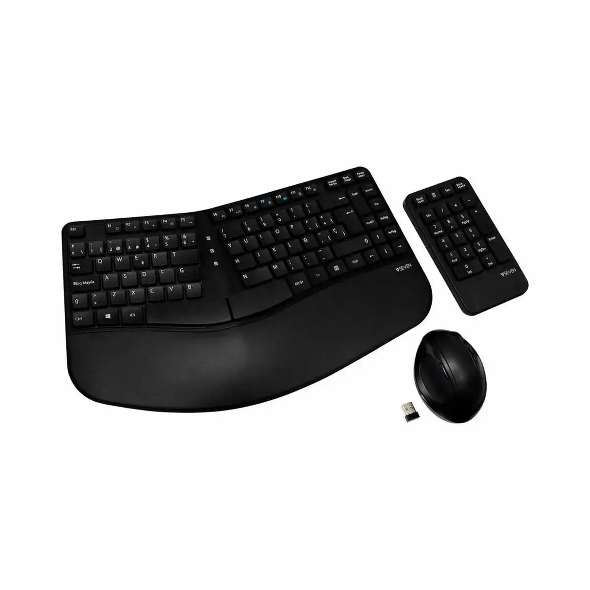 Clavier et souris sans fil v7 ckw400es noir espagnol espagnol qwerty_6603. DIAYTAR COTE D'IVOIRE - Où Choisir est un Acte d'Amour pour le Côte d'Ivoire. Explorez notre boutique en ligne et choisissez des articles qui célèbrent la culture et l'artisanat du pays.
