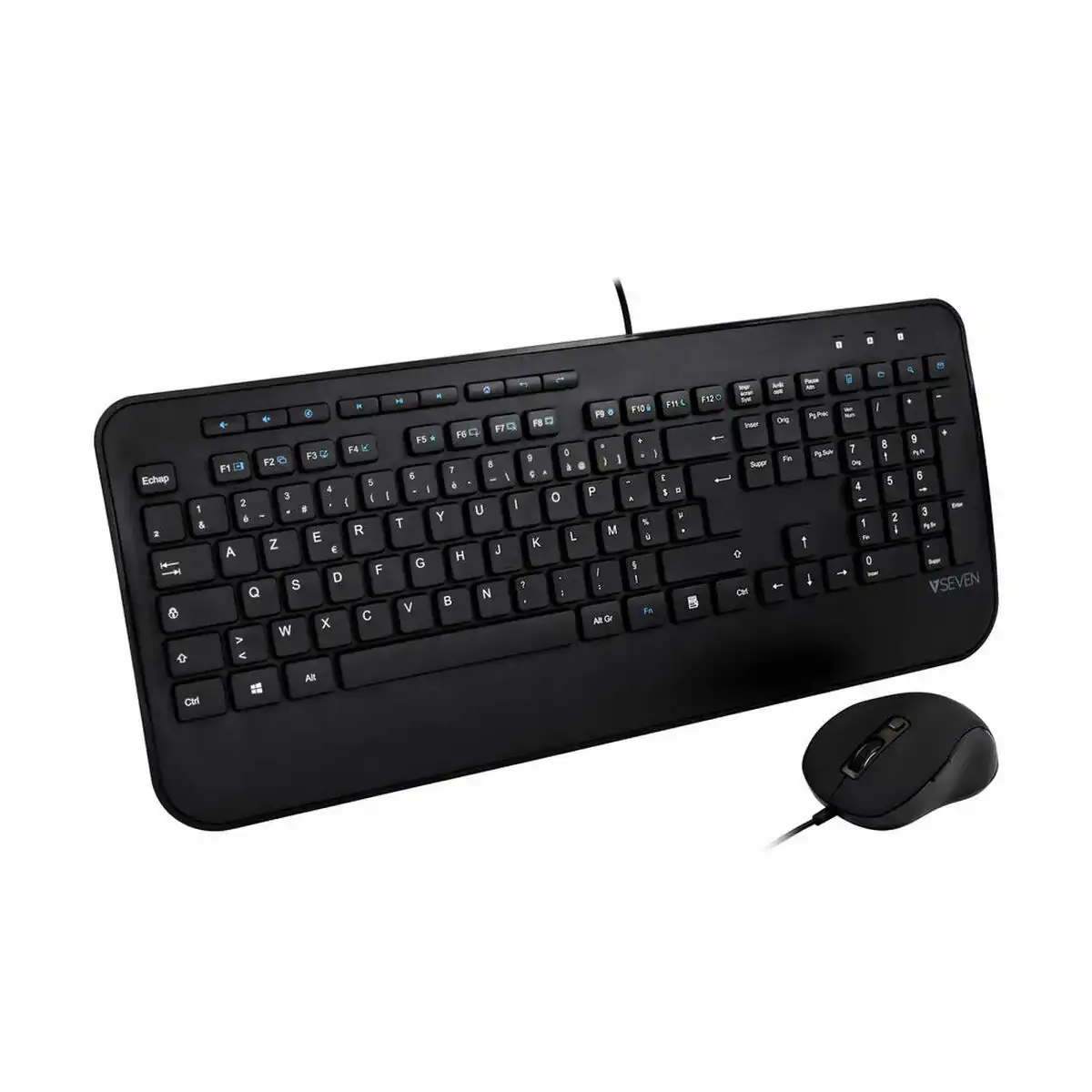 Clavier et souris v7 cku300fr _2854. DIAYTAR COTE D'IVOIRE - Là où la Diversité Rencontre la Qualité. Parcourez notre gamme complète et trouvez des produits qui incarnent la richesse et l'unicité du Côte d'Ivoire.