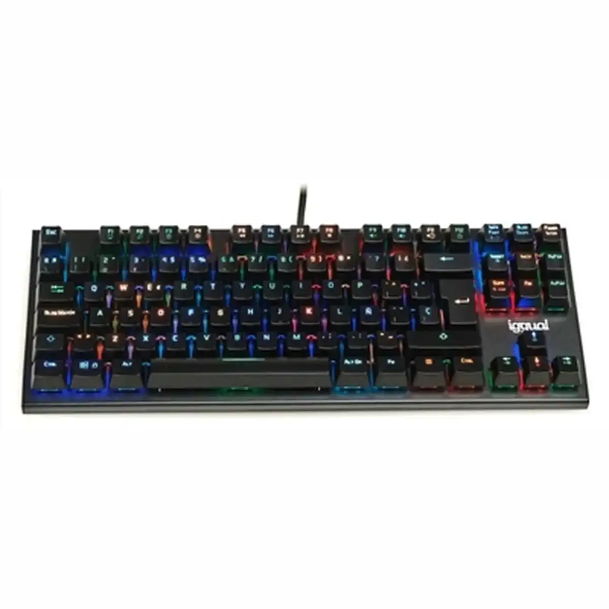 Clavier iggual onyx rgb_1805. Bienvenue sur DIAYTAR COTE D'IVOIRE - Où Choisir est un Voyage Passionnant. Plongez dans notre catalogue et trouvez des produits qui révèlent la diversité et la beauté du Côte d'Ivoire.