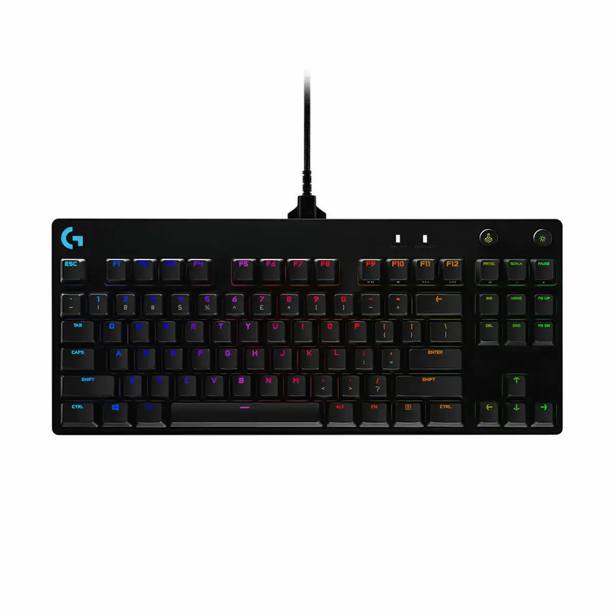 Clavier logitech cd68998 noir rgb led_8995. Bienvenue dans l'univers captivant de DIAYTAR COTE D'IVOIRE - Votre Plateforme de Shopping Tout-en-Un. Parcourez notre boutique en ligne pour découvrir des produits uniques, allant des articles ménagers aux élégants accessoires de mode.