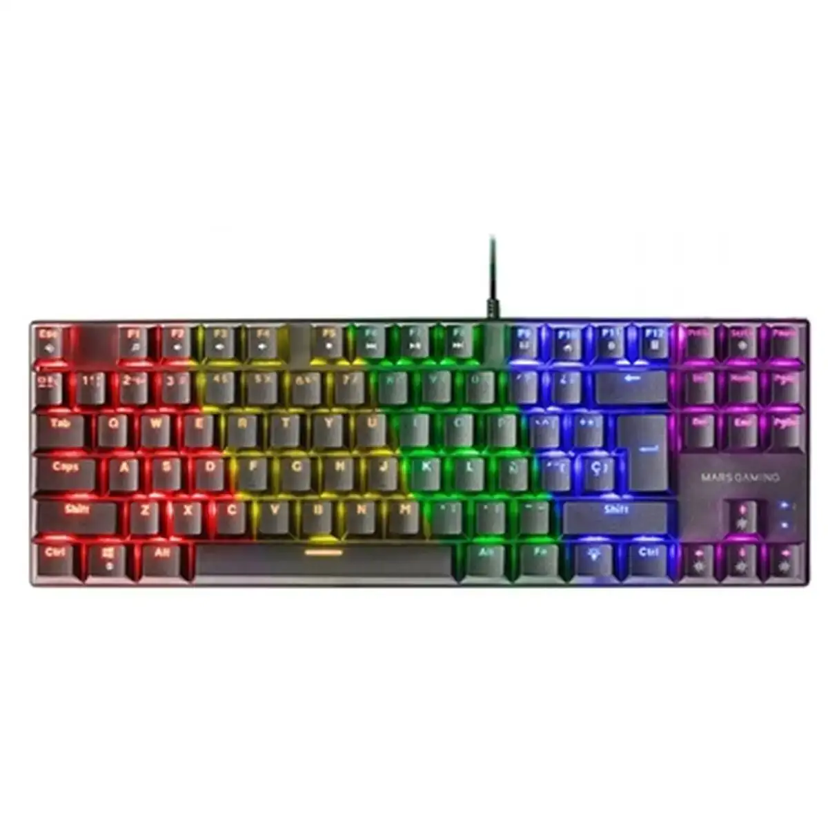 Clavier mars gaming mk80 espagnol qwerty noir rgb_7543. Bienvenue sur DIAYTAR COTE D'IVOIRE - Là où Chaque Objet a une Âme. Plongez dans notre catalogue et trouvez des articles qui portent l'essence de l'artisanat et de la passion.