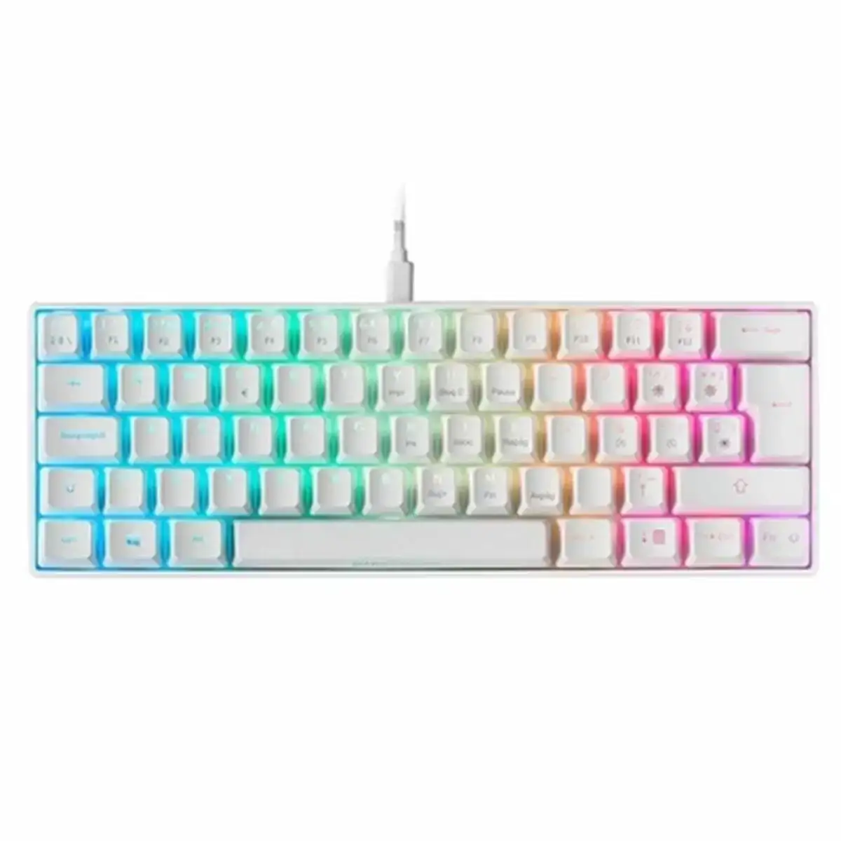 Clavier mars gaming mkminiwbes espagnol qwerty rgb blanc_5621. DIAYTAR COTE D'IVOIRE - L'Art du Shopping Éclairé. Parcourez notre catalogue et choisissez parmi des produits de qualité qui satisferont vos besoins et votre style.