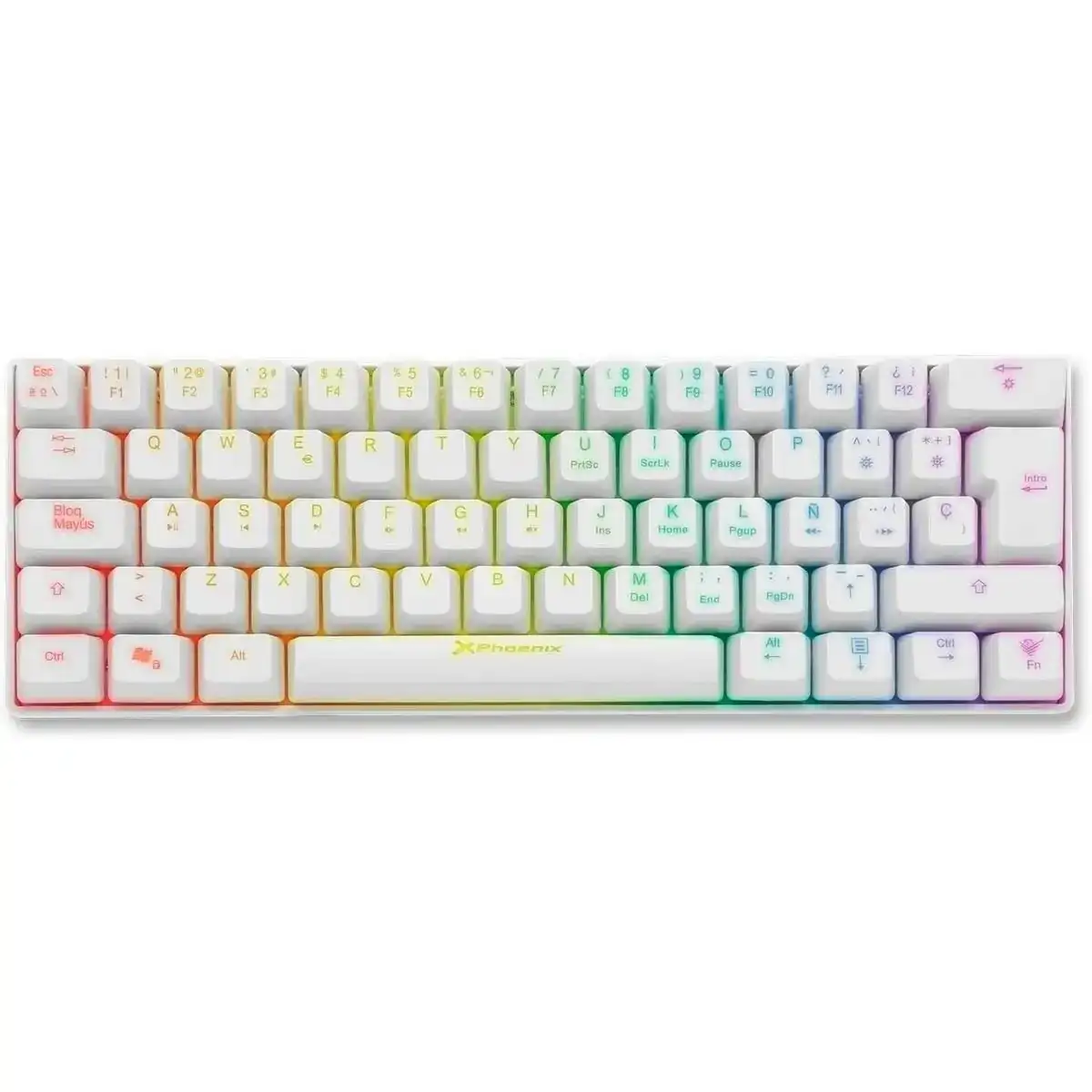 Clavier phoenix mirage espagnol qwerty_1856. DIAYTAR COTE D'IVOIRE - Où l'Élégance se Mêle à l'Authenticité. Naviguez à travers notre boutique en ligne et choisissez des produits qui incarnent le style et la tradition du Côte d'Ivoire.