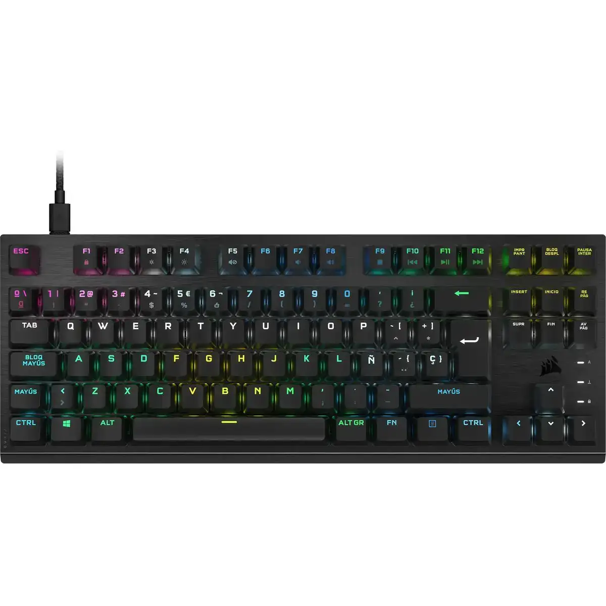 Clavier pour jeu corsair k60 pro tkl espagnol qwerty_3010. Entrez dans le Monde de DIAYTAR COTE D'IVOIRE - Où Chaque Article Raconte une Histoire Unique. Explorez notre boutique en ligne pour dénicher des trésors qui incarnent l'âme du Côte d'Ivoire.