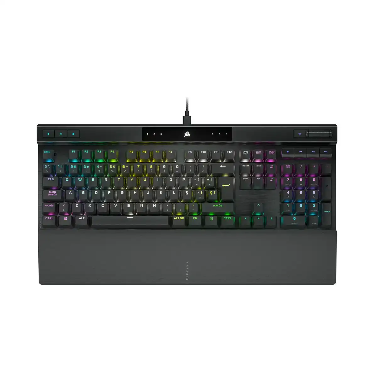 Clavier pour jeu corsair k70 rgb pro espagnol qwerty_9579. DIAYTAR COTE D'IVOIRE - Votre Destination Shopping Inspirante. Explorez notre catalogue pour trouver des articles qui stimulent votre créativité et votre style de vie.