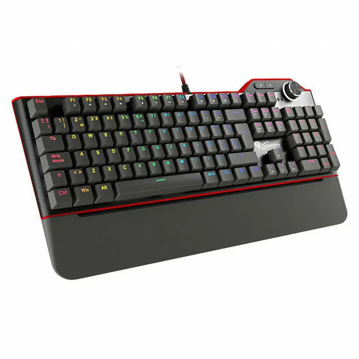 Clavier pour jeu genesis rx85 noir rgb espagnol_7215. Entrez dans l'Univers de DIAYTAR COTE D'IVOIRE - Où Choisir est un Plaisir. Explorez notre gamme variée et trouvez des articles qui parlent à votre cœur et à votre style.