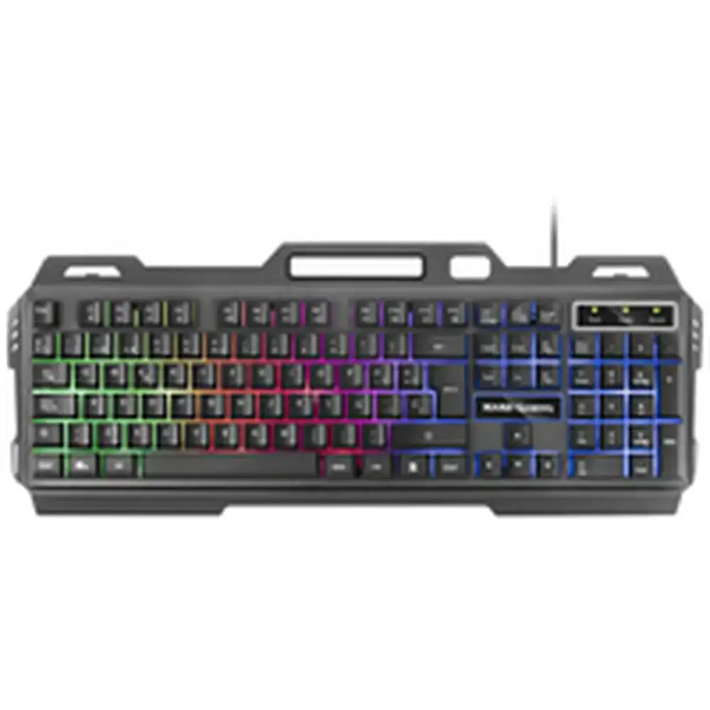 Clavier pour jeu mars gaming mk120es noir gris espagnol qwerty rgb_8156. Bienvenue chez DIAYTAR COTE D'IVOIRE - Où le Shopping Devient un Voyage. Explorez notre plateforme pour dénicher des produits uniques, racontant l'histoire et l'âme du Côte d'Ivoire.